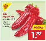 Aktuelles Spitzpaprika rot Angebot bei Netto Marken-Discount in Fürth ab 1,79 €