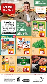 REWE Prospekt der Woche "Dein Markt" Seite 1, 23.02.2026 bis 28.02.2026 für Wesel Aktueller REWE Prospekt "Dein Markt" Seite 1 von 27 Seiten für Wesel
