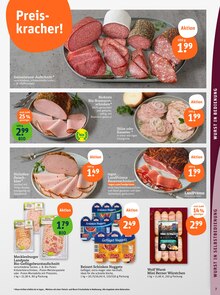 Schweinefleisch im aktuellen tegut Prospekt (Augsburg) Schweinefleisch im tegut Prospekt "tegut… gute Lebensmittel" mit 27 Seiten (Augsburg)