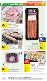 Saucisse Angebote im Prospekt "LE TOP CHRONO DES PROMOS" von Carrefour Market auf Seite 7