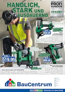 Aktueller i&M BauCentrum Prospekt (Bad DĂŒrrenberg, 2 Seiten zum blĂ€ttern i&M BauCentrum Prospekt HANDLICH, STARK UND AUSDAUERND mit 2 Seiten