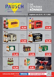 Coca Cola im Rausch Getränkefachmarkt Prospekt in Wetzlar Aktueller Rausch Getränkefachmarkt Prospekt mit Coca Cola, "DIE GETRÄNKEKÖNNER", Seite 1