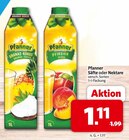Ananas-Kokos Angebote von Pfanner bei Markant Nordwest Aurich für 1,11 €