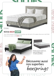 Matelas Angebote im Prospekt "SOLDES jusqu'à -70%" von Crack Matelas Angebote im Prospekt "SOLDES jusqu'à -70%" von Crack auf Seite 32