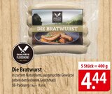 Qualitätsfleischerei Die Bratwurst Angebote bei famila Nordost Lüneburg für 4,44 €