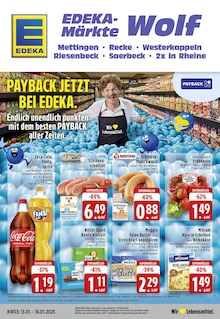 Cola im EDEKA Prospekt "Aktuelle Angebote" mit 28 Seiten (Rheine)