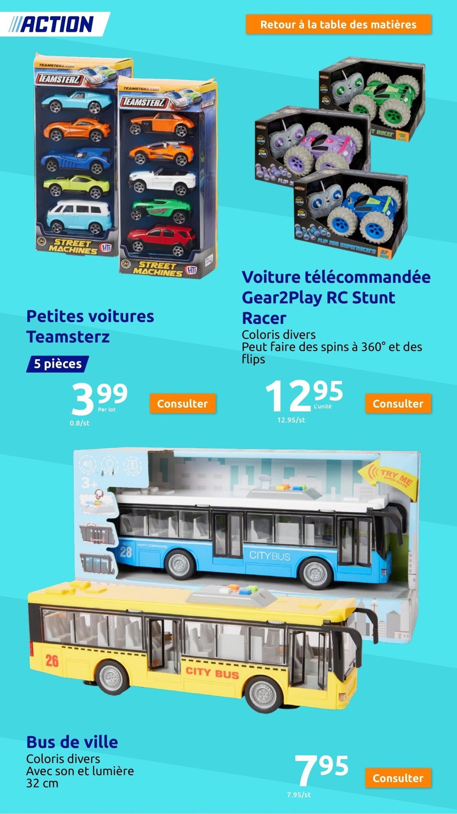 Majorette Bus à Prix Carrefour