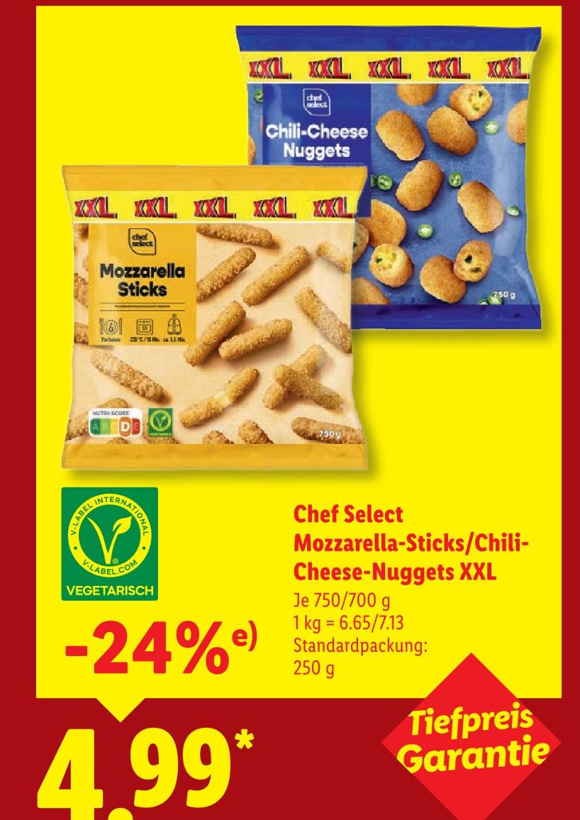 Chili-Cheese Nuggets XXL