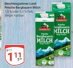 Frische Bergbauern Milch 1,5 % Fett bei GLOBUS im Prospekt "" für 1,11 €