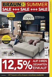 BRAUN Möbel-Center Prospekt für Offenburg: "BRAUN SUMMER SALE", 22 Seiten, 24.07.2024 - 27.08.2024