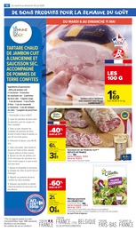 Offre Saucisson Sec dans le catalogue Carrefour Market du moment à la page 12
