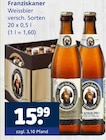 Weissbier im Angebot bei Getränkewelt in Gelsenkirchen Weissbier Angebote von Franziskaner bei Getränkewelt Gelsenkirchen für 15,99 €