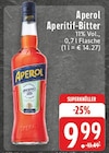 Aperitif-Bitter im Angebot bei EDEKA in Paderborn Aperitif-Bitter Angebote von Aperol bei EDEKA Paderborn für 9,99 €
