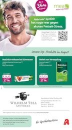mea - meine apotheke Prospekt für Leipzig mit 4 Seiten mea - meine apotheke Prospekt für Leipzig: "Unsere August-Angebote", 4 Seiten, 01.08.2026 - 31.08.2026
