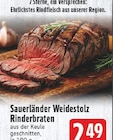 Rinderbraten im Angebot bei EDEKA in Unna Rinderbraten Angebote von Sauerländer Weidestolz bei EDEKA Unna für 2,49 €