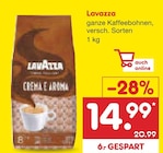 ganze Kaffeebohnen Angebote von Lavazza bei Netto Marken-Discount Albstadt für 14,99 €
