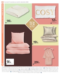 Prix et réduction Coussin dans le prospectus Carrefour en cours Offre Coussin dans le catalogue Carrefour du moment à la page 12