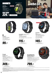 Smartwatch im MediaMarkt Saturn Prospekt RELAX SHOPPING auf S. 8