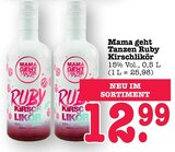 Aktuelles Ruby Kirschlikör Angebot bei E center in Ludwigshafen (Rhein) ab 12,99 €