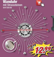Wanduhr bei POCO in Troisdorf Wanduhr im Angebot bei POCO Troisdorf für 12,99 €