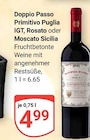 Doppio Passo Primitivo Puglia IGT bei GLOBUS im Zweibrücken Prospekt für 4,99 €