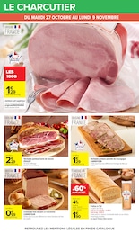 Prix et réduction Jambon cuit dans le prospectus Carrefour en cours Offre Jambon cuit dans le catalogue Carrefour du moment à la page 21