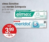 Sensitive von elmex für 3,99 € bei V-Markt im Angebot Sensitive von elmex im aktuellen V-Markt Prospekt