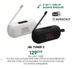 Jbl tuner 3 à 129,99 € dans le catalogue Fnac