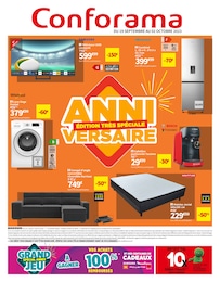 Offre TV Samsung dans le catalogue Conforama du moment à la page 1