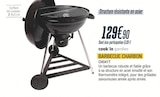 BARBECUE CHARBON - COOK'IN GARDEN - Proxi Confort à Dijon BARBECUE CHARBON - COOK'IN GARDEN en promo chez Proxi Confort Dijon à 129,90 €