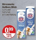 Aktuelles Haltbare Milch Angebot bei V-Markt in Regensburg ab 0,99 €