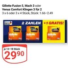 Fusion 5 im Angebot bei GLOBUS in Kerpen Fusion 5 Angebote von Gillette bei GLOBUS Kerpen für 29,90 €