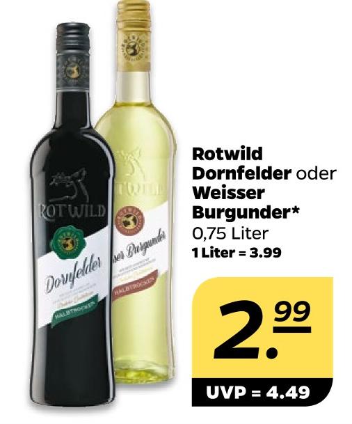 Dornfelder oder Weisser Burgunder