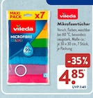 Mikrofaserücher von vileda im aktuellen ALDI SÜD Prospekt für 4,85 €