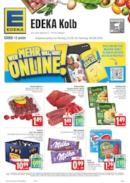 Aktueller EDEKA Supermarkt Prospekt für Volkach 03.08.2026 - 08.08.2026 EDEKA Prospekt für Volkach mit 38 Seiten