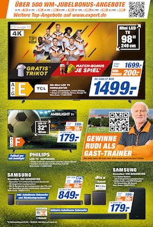 Fernseher im aktuellen expert Prospekt (Ahlen) Fernseher im expert Prospekt "Top Angebote" mit 16 Seiten (Ahlen)