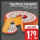 Toggenburger Sonntagskäse bei E center im Prospekt "" für 1,79 €