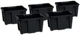 Lot de 5 bacs de rangement 30 L - TOOMAX dans le catalogue Carrefour