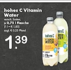 Aktuelle Hohes C Angebote bei TOP Getränke in Düsseldorf Aktuelles Vitamin Water Angebot bei TOP Getränke in Düsseldorf ab 1,39 €