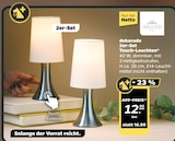 2er-Set Touch-Leuchten von dekorado im aktuellen Netto mit dem Scottie Prospekt für 12,99 €