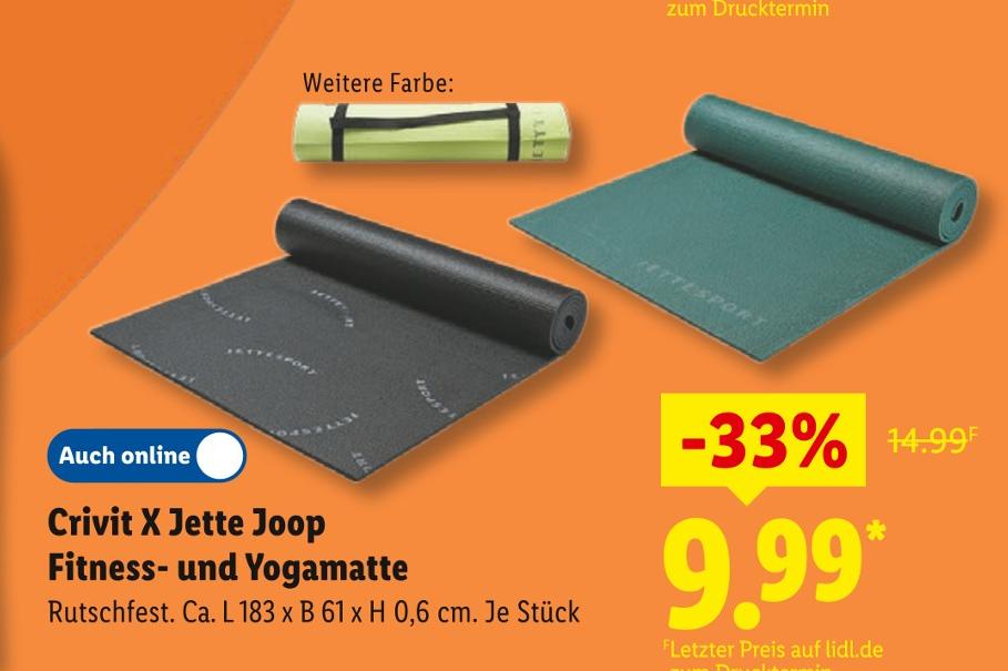 Fitness- und Yogamatte