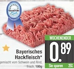 Aktuelles Bayerisches Hackfleisch Angebot bei E center in Regensburg ab 0,89 €