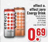 Aktuelles effect o. effect zero Energy Drink Angebot bei Trinkgut in Warendorf ab 0,69 €