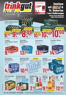 Trinkgut Prospekt der Woche "Aktuelle Angebote" Seite 1, 13.04.2026 bis 18.04.2026 für Gronau Aktueller Trinkgut Prospekt "Aktuelle Angebote" Seite 1 von 10 Seiten für Gronau