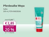 mea - meine apotheke - Pferdesalbe Angebot im Prospekt Pferdesalbe bei mea - meine apotheke im Prospekt "" für 2,85 €