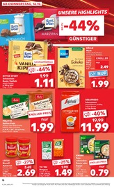 Kaffeepads im Kaufland Prospekt in Albstadt Aktueller Kaufland Prospekt mit Kaffeepads, "Aktuelle Angebote", Seite 10