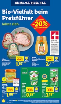 Wurst im Lidl Prospekt "LIDL LOHNT SICH" mit 69 Seiten (Recklinghausen)
