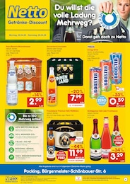Netto Marken-Discount Prospekt für Kirchham: "DER ORT, AN DEM DU IMMER AUSGEZEICHNETE PREISE FINDEST.", 2 Seiten, 20.04.2026 - 25.04.2026