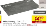toom Baumarkt Wolfenbüttel - Feinsteinzeug 'Star' Angebot im Prospekt Feinsteinzeug 'Star' bei toom Baumarkt im Wolfenbüttel Prospekt für 22,34 €
