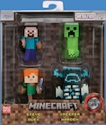 Coffret de 4 figurines en métal - Minecraft en promo chez Intermarché Hyper Coffret de 4 figurines en métal - Minecraft dans le catalogue Intermarché Hyper